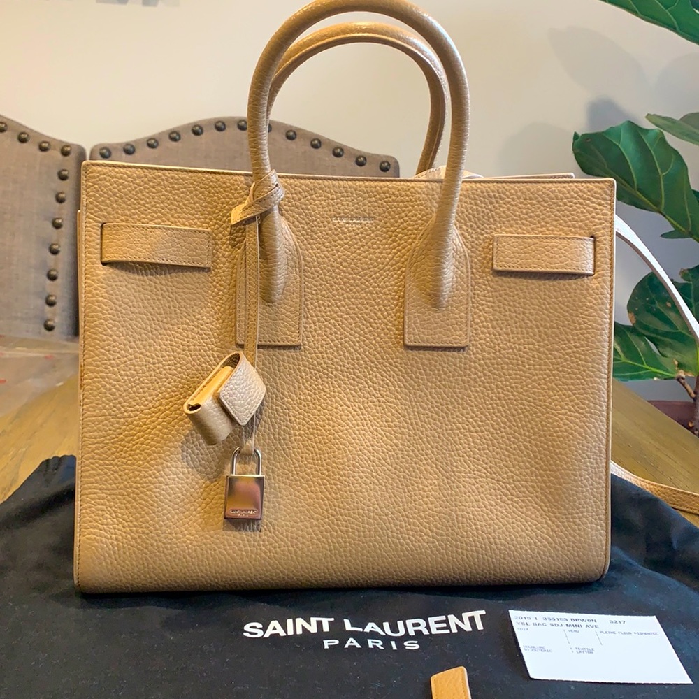 2015 The Saint Laurent Sac de Jour Bag small